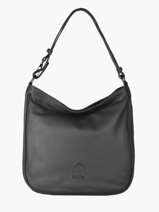 Sac Besace Balade Cuir Etrier Noir balade EBAL16