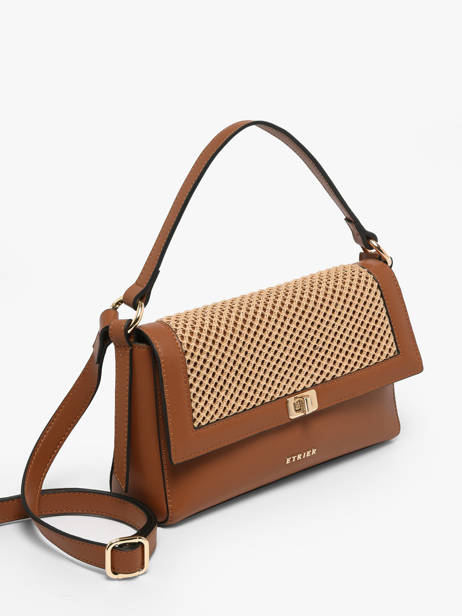 Sac Porté épaule Baobab Cuir Etrier Beige baobab EBAO185S vue secondaire 3