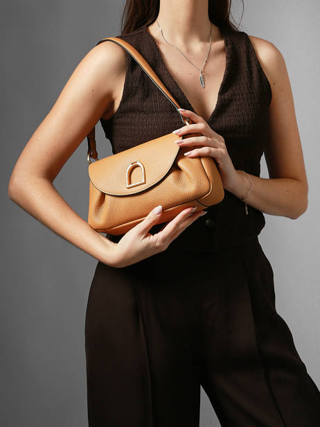 Sac Bandoulière Et épaule Shadow Cuir Etrier Jaune shadow ESHA163S vue secondaire 1